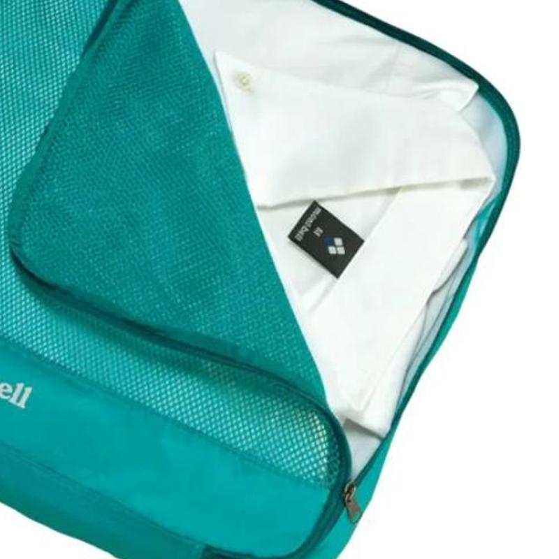 MONTBELL Nylon Storage Box For Travel Storage Bag Tubas Unisex Turquoise Blue