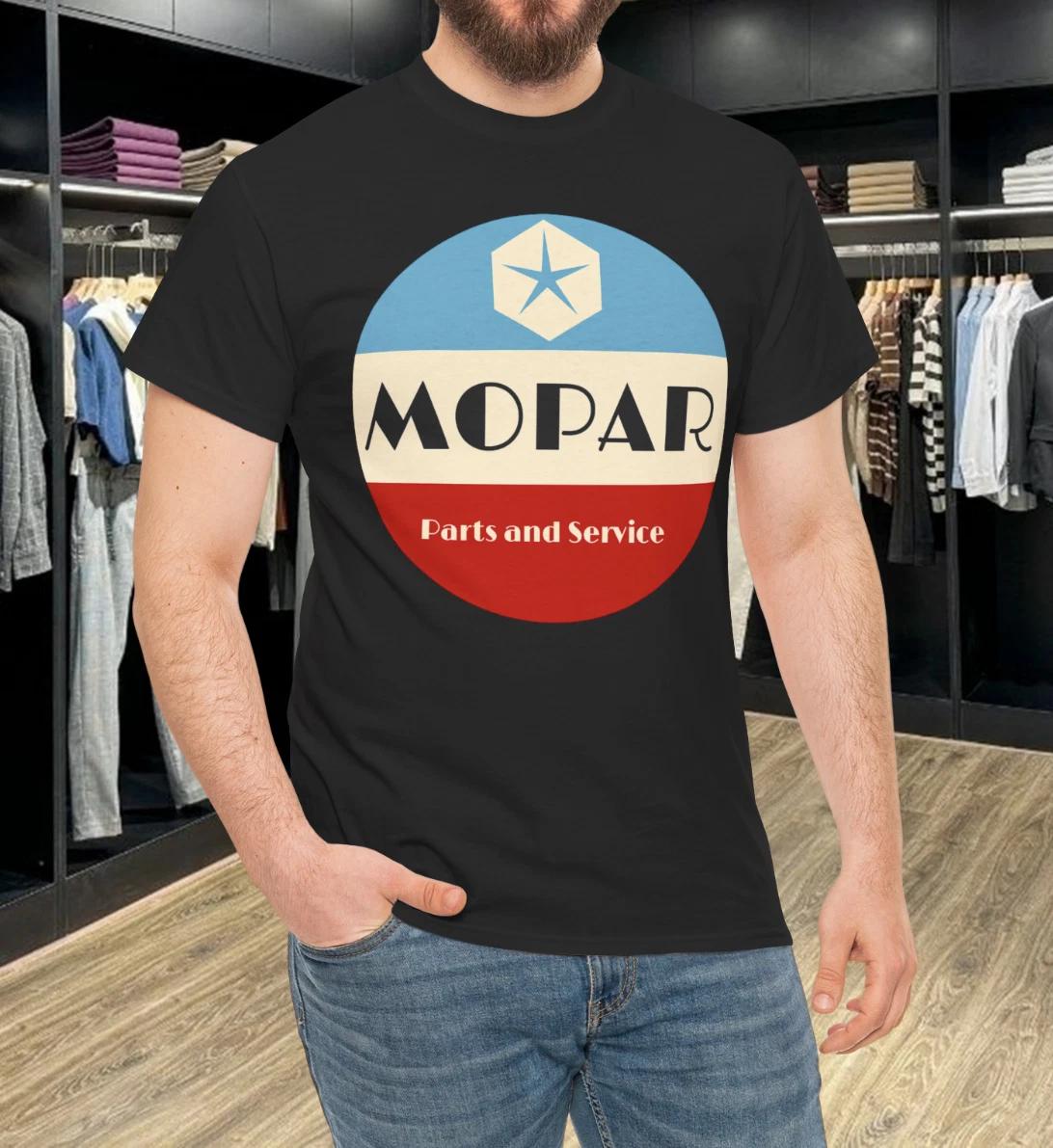 Mopar Vintage Sign Funny Car Truck Engine Parts Fun Unisex T-Shirt L