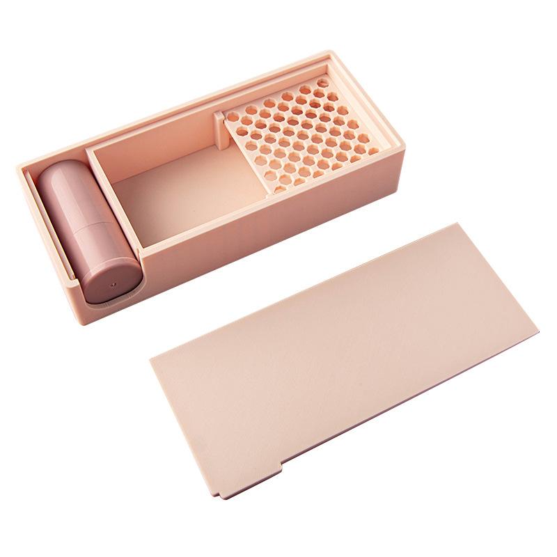 Polymer Clay Cutter Anti-Stick Starch Box With Brush Soft Ceramic Powder Storage Box Diy Earrings Jewelry Auxiliary Tools