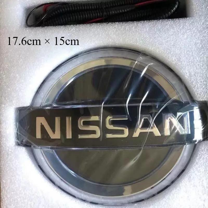 CNAUID1 Передняя решетка Светодиодные логотипы Эмблемы Для Nissan Bluebird Terra Модификация Динамический Светящийся Логотип Эмблема Авто Аксессуары