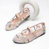 Fashion IPPEUM Mesh Ballet Flats Women Plus Size 44 Ballerina Flat Trend 2024 Zapatos Bailarinas De Mujer