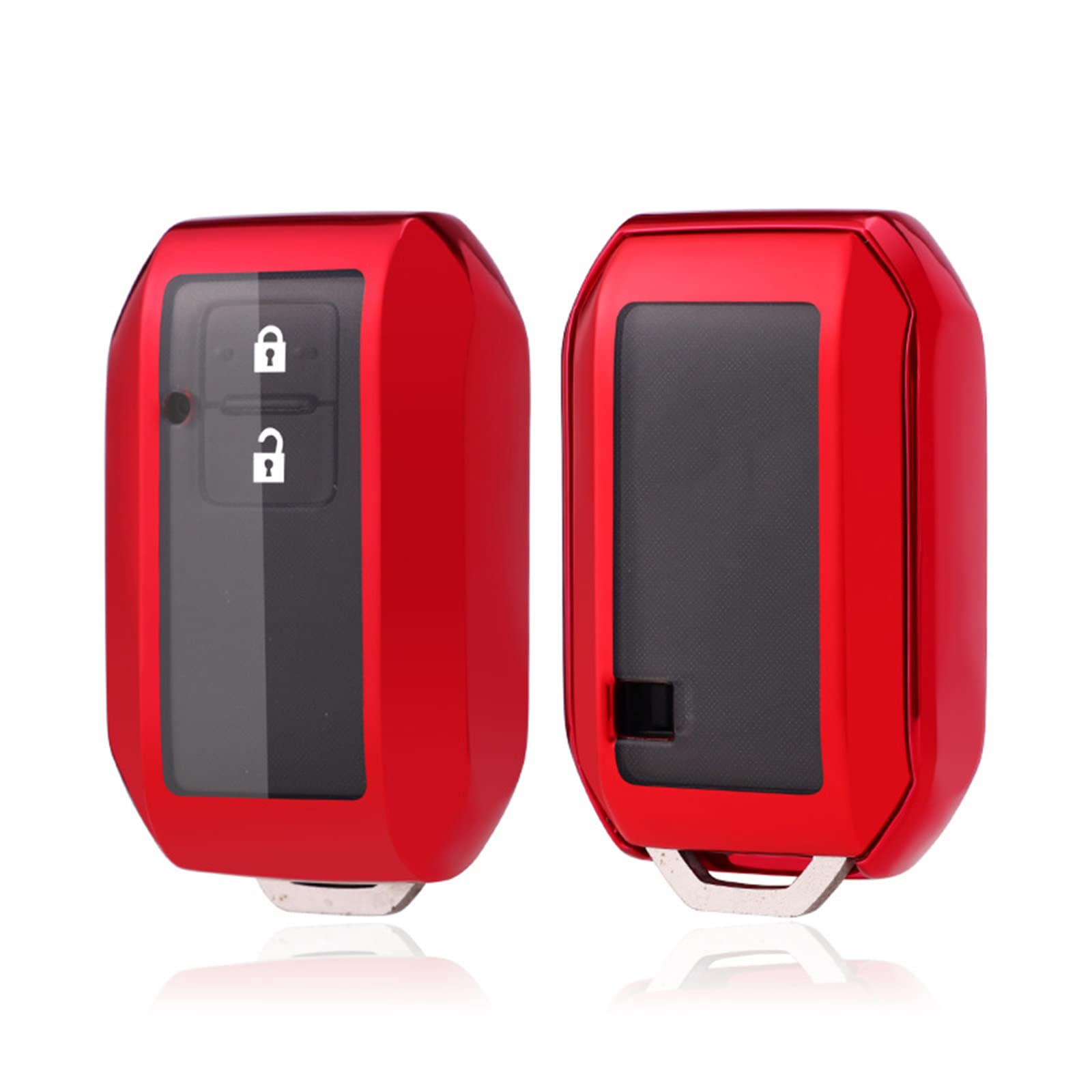 

[MORI SAWA] Suzuki Suzuki Smart Key Case, TPU Material, Key Case, 360 Degree Key Free Size красный