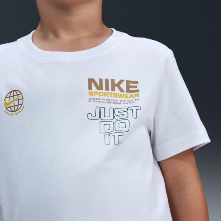 Nike Sportswear T Shirt Children Aged 3 7 Years Old IO5964-100