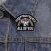 Fashionable Jesus Pin Humorous Expression Jewelry Humorous Jesus Enamel Brooch Pins for Jackets Bags Retro Multi for Women