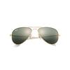 RayBan Sunglasses with Gold Frame Grey-green Lenses In Gold for Children