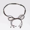 Boho Style Waist Rope Knitted Ethnic Style Handmade Women's Belt Leather Rope Wooden Beads Leisure Vacation Style Waist Rope