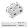 1 In 1 Out Ceramic Wiring Terminal Block High-temperature Resistant 2 In 2 Out Screw Wire Connector Terminals