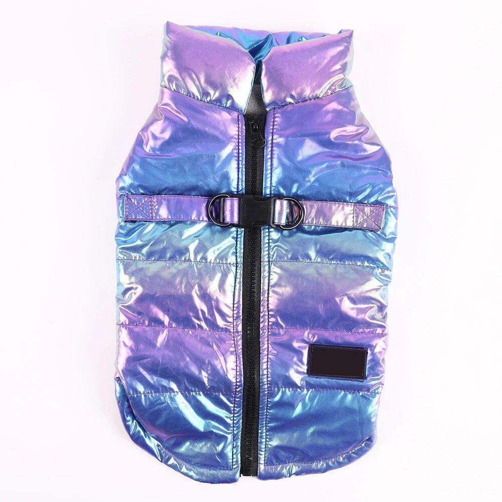 Colorful Pet Dog Jacket Clothes Winter Warm Waterproof Pet Padded Vest Coat For Chihuahua Yorkshire Pet Puppy Dog Apparel