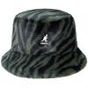 KANGOL Unisex Adult Zebra Print Faux Fur Bucket Hat