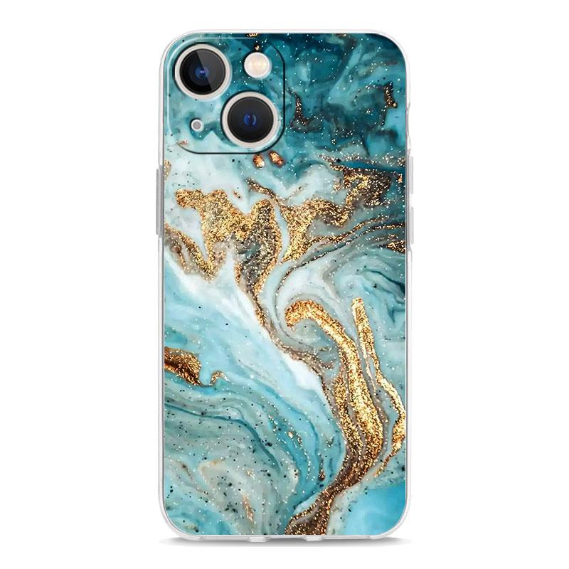 

Модный Чехол для Телефона с Мраморным Рисунком Для iPhone Apple 11 12 13 14 Pro Max XS 7 8 Plus XR X SE 2020 Чехол Прозрачный Мягкий Силиконовый Чехол Coque Funda iPhone 11Pro Max