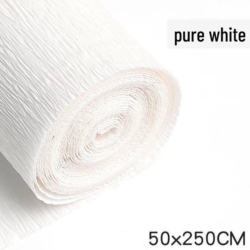 Thickened Colored Crepe Paper for DIY Rose Origami and Kindergarten Crafts