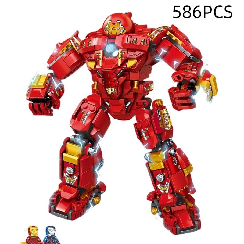Heroic Mech War Machine Transformer Puzzle Building Blocks