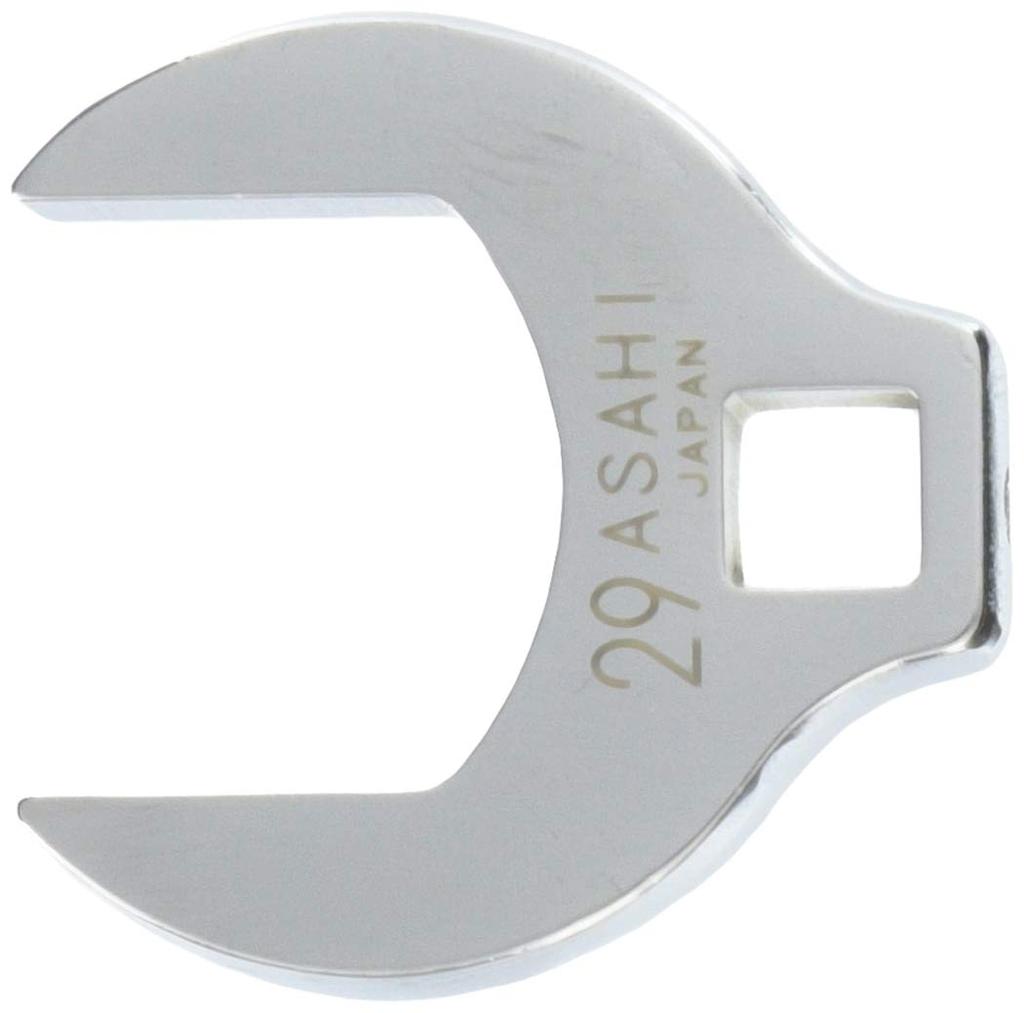 TRUSCO Asahi Metal Industry ASH Clawfoot Wrench, 9.5 x 29mm, VC3029