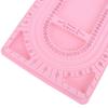 U Shape Bead Design Board Smooth Edge with Clear Scale DIY Jewelry Measuring Tray for Beading Party Group Craft Activities