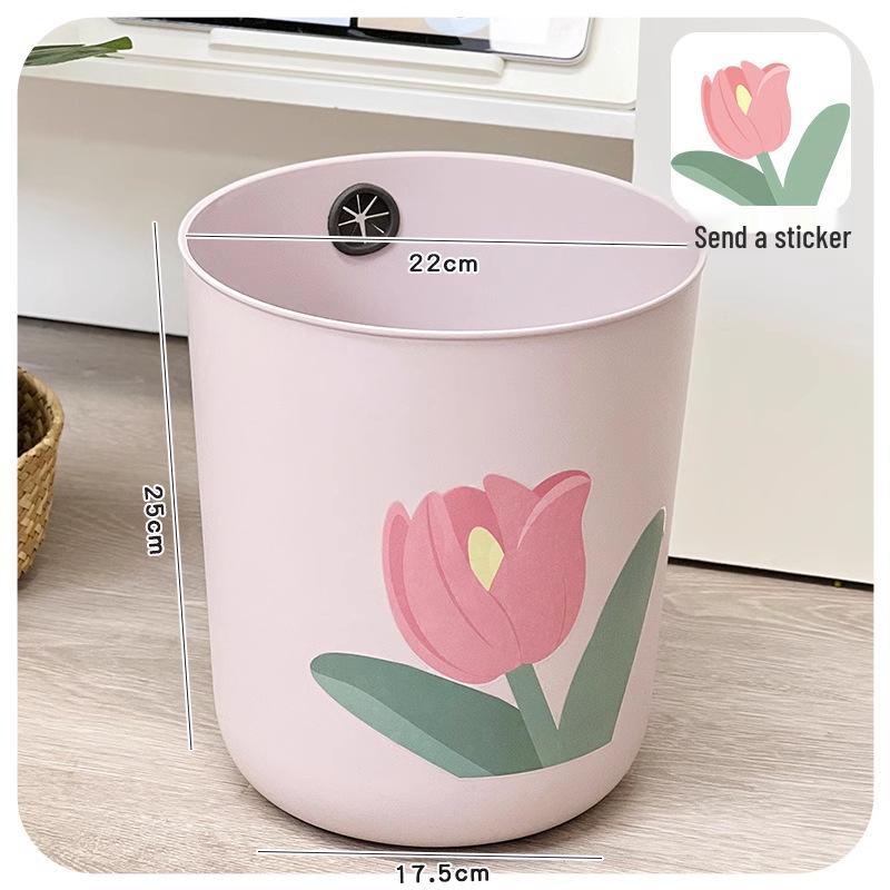 

Большое мусорное ведро в форме цветка тюльпана для кухни, гостиной и спальни