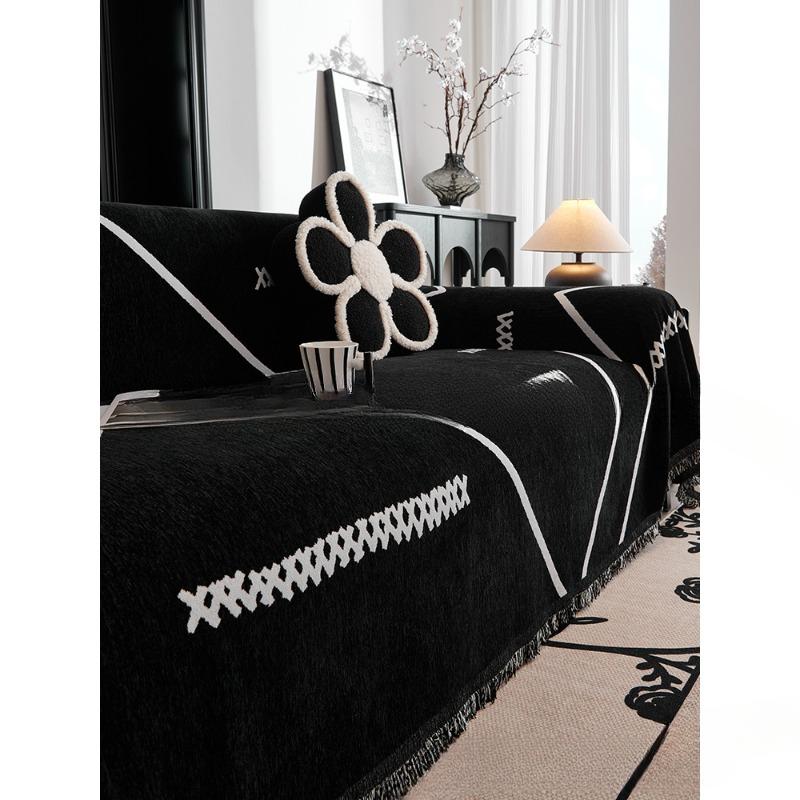 Prosop de Sofa Desen Animat Chenil Simplu Modern Învelitoare Matlasată Înfășurare Completă Rezistentă la Zgârieturi Universal Toate Sezoanele Husă Pătură Husă Pânză pentru Pernă de Scaun