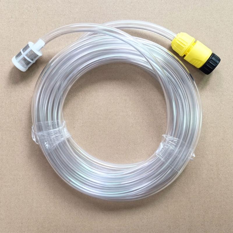 Manguera de Aspiración de Agua para Hidrolimpiadora de Alta Presión Manguera Flexible de Succión 5m Manguera de Repuesto para Hidrolimpiadoras Eléctricas