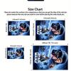 Stylish Star Wars Pattern Carpet - Non-slip Kitchen and Outdoor Carpet, Home and Bedroom Decoration Items, Birthday Gift