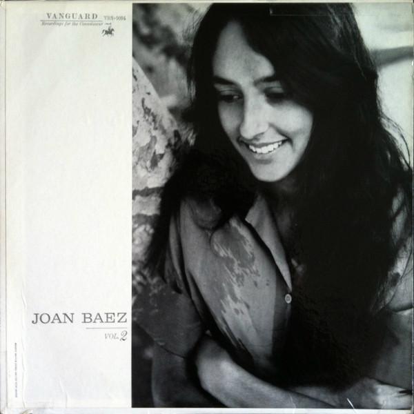 

LP Record JOAN BAEZ - Joan Baez Vol. 2 VRS9094 VANGUARD 1968 US Country/Folk Used