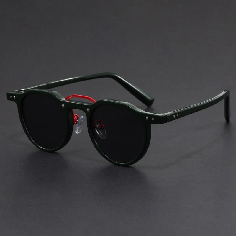 Classic Vintage Round Frame Sunglasses Men Women Hip-hop Punk Style UV400 Sun Glasses Retro Fashion Goggles