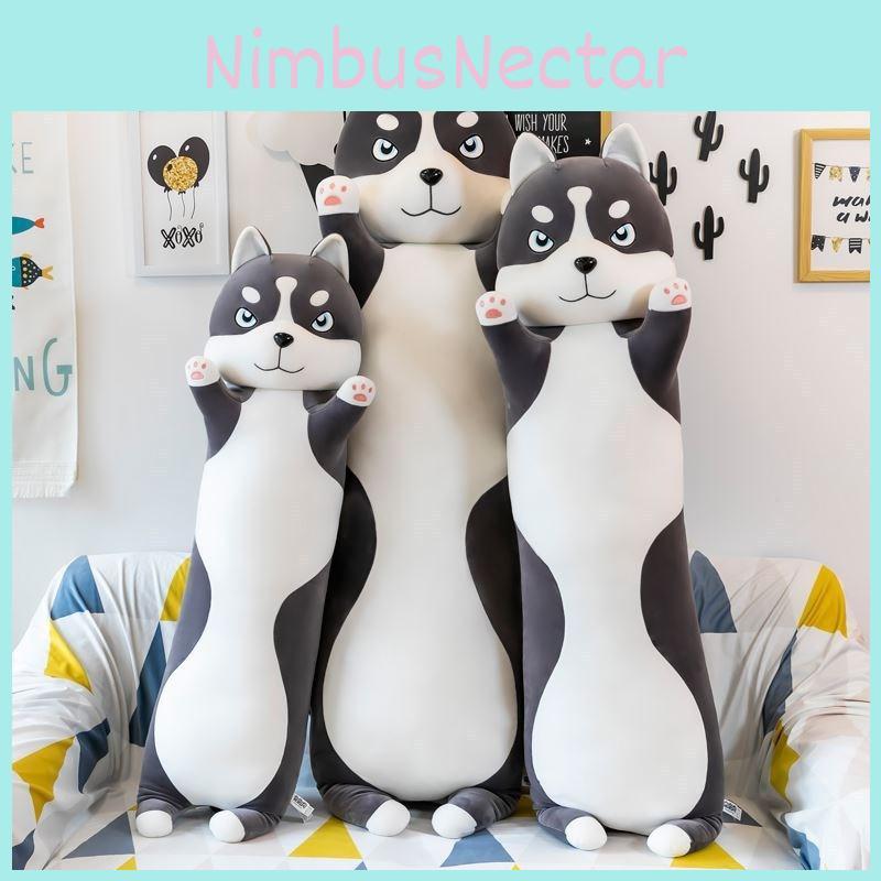 Siberian Adorable Husky Plush Toy Cute Girl Sleep Companion Birthday Kids Gift