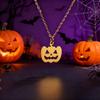 Teamer Pumpkin Ghost Halloween Stainless Steel Pendant Necklace For Women Man Handmade Design Fashion Jewelry Gift 2026 New