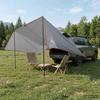Vehicle Awning with Roof In Gray and Orange 518 X 580 X 215 Cm