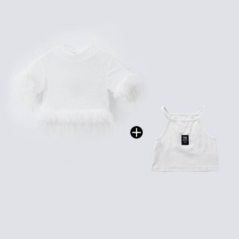 Jazz dance costume girls June 1 children's stage costume catwalk kpop girl group sequins sweet cool dance costume summer