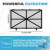 ABUL-14PCS Ultra-Fine Filters 9991432-R4 Pool Cleaner Filter Pool Filter For Dolphin M400 M500 Ultra-Fine Filter Elements