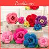 Bright Colors Rose Shape Flower Pillows Cushion Lumbar Decor For Sofa Bed And Chair