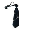 Uniform Black Ties For Janpanese JK Uniform Cosplay Accessory Neckwear jk seifuku Cute Anime Necktie with Pearls