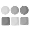 Diatomite Coaster for Table Bathroom Quick-Dry Water Absorbent Mat Heat-Resistant Non-Slip Reusable Dining Table Coasters for Cups Mugs