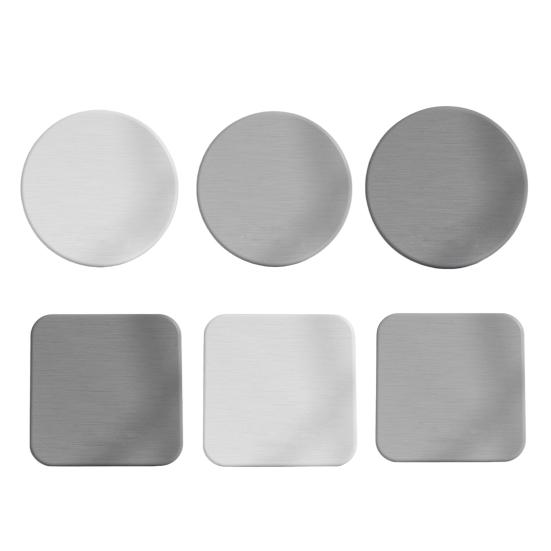 Diatomite Coaster for Table Bathroom Quick-Dry Water Absorbent Mat Heat-Resistant Non-Slip Reusable Dining Table Coasters for Cups Mugs
