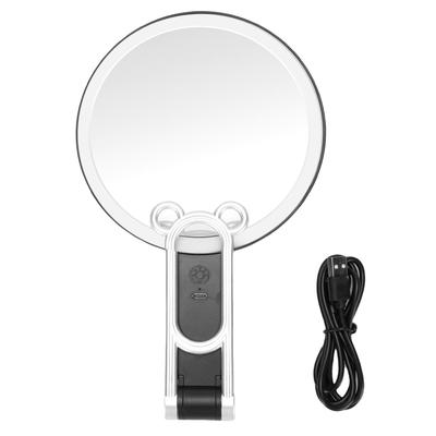 Lighted Magnifying Makeup Mirror Double Sided 1X 30X LED Mirror USB Rechargeable 3 Color