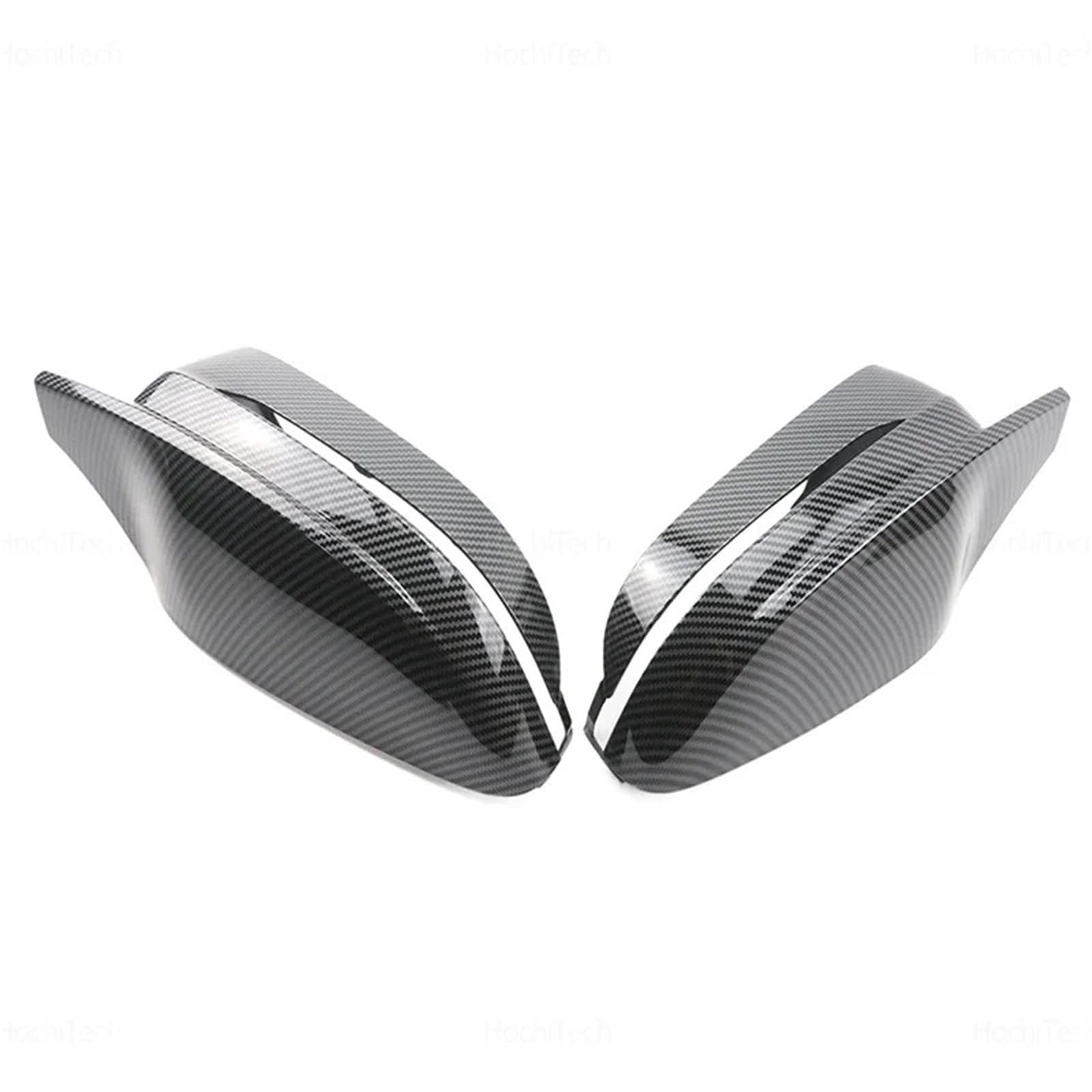 

Side Rearview Mirror Cover,Door Mirror Cover Carbon Fiber Rearview Mirror Cap Wing Side Cover One Size