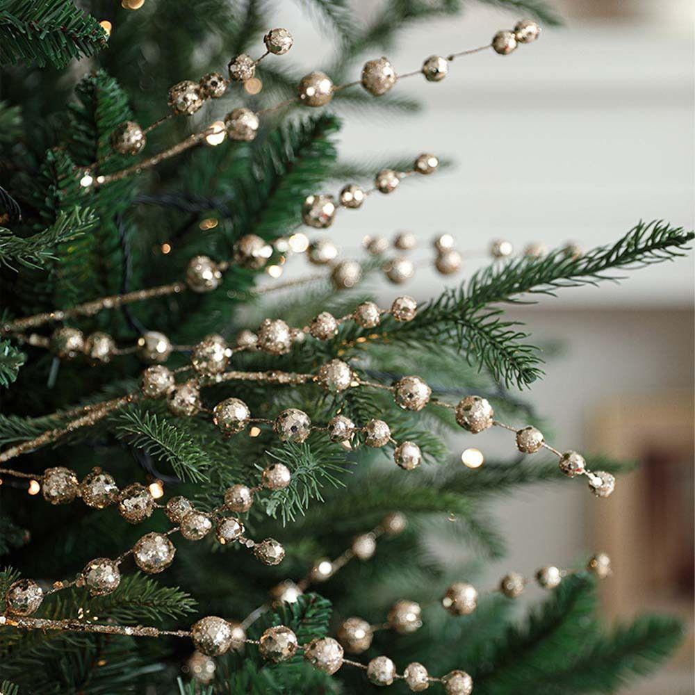 10PCS Plastic Artificial Christmas Glitter Branches  Wedding Party Supplies