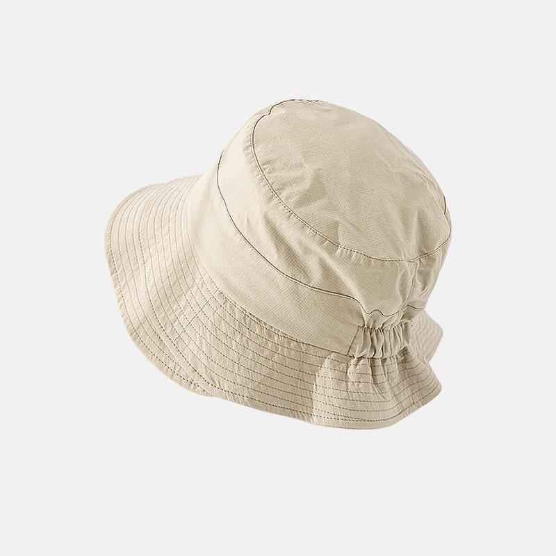 Lässiger Fischerhut im japanischen Stil Sonnenschutz UV-Schutz Sonnenhüte Schnelltrocknend Camping Alpinmütze Sommer One Size khaki