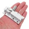 Door Lock Bolt Door Bolt Aluminium Alloy Punch-Free Bedroom Room Door Anti-Lock Latch Bathroom Household Hardware Accessories