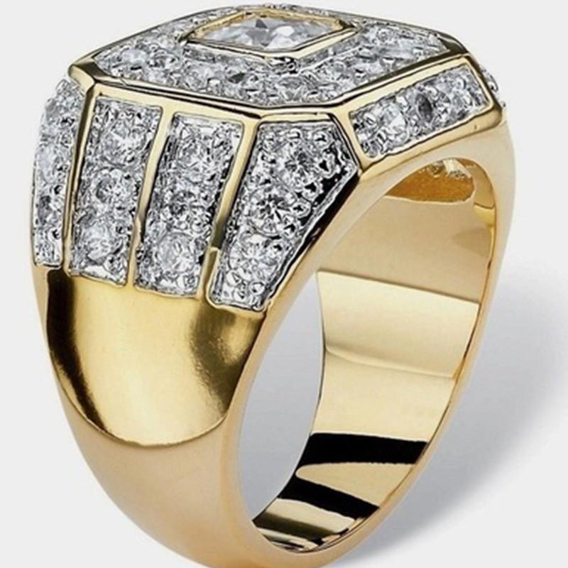 Weiya Трансграничная Европейско-Американская Серия Золотых Колец: Простые, Популярные Украшения