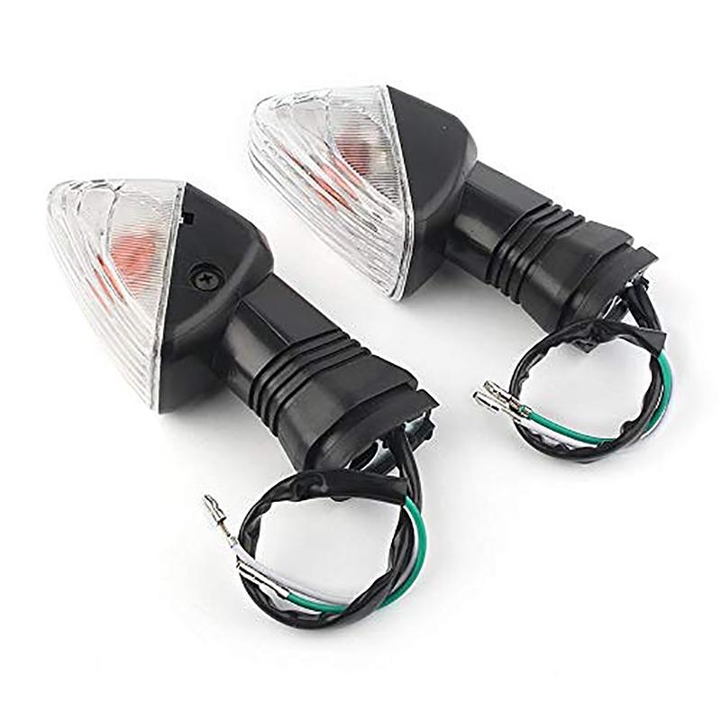Motorcycle LED Turn Signal Lights Turning Indicators 12V Bulbs Fit For Kawasaki Ninja 650R 2006-2008 Z750 Z1000