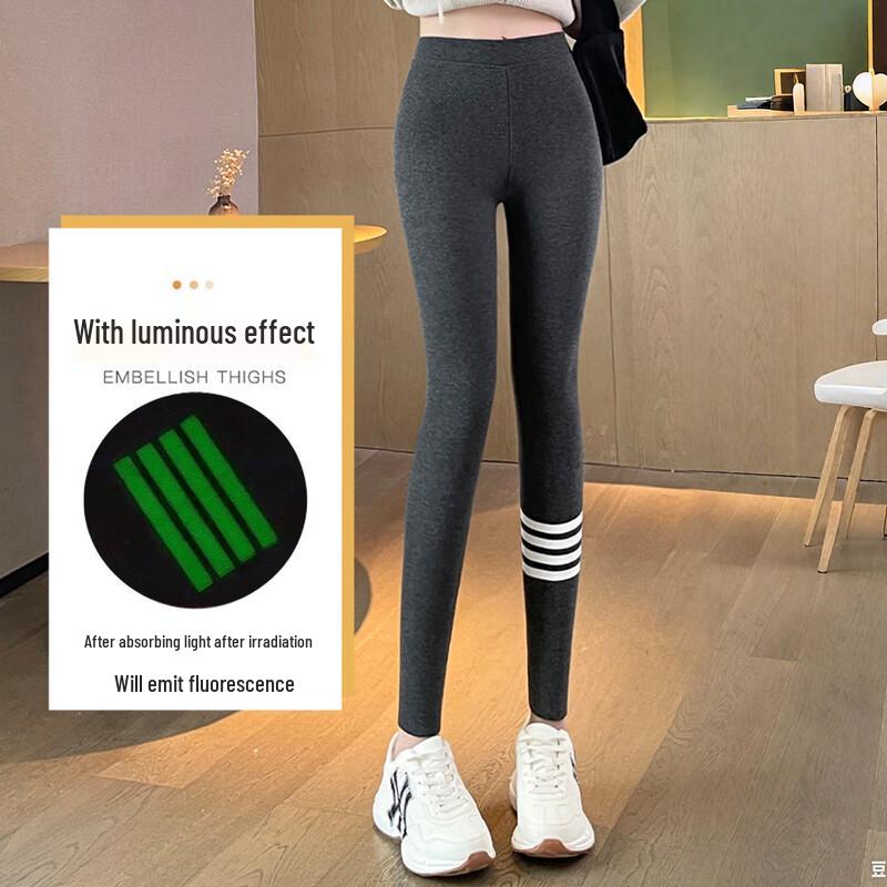 Langsaha Women's Autumn Thermal Shaping Leggings
