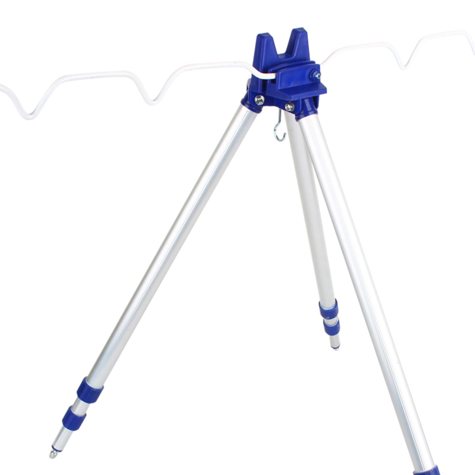 

Тренога для удочек из алюминиевого сплава, выдвижная подставка для удочек для рыбалки на открытом воздухе