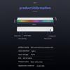 Rechargeable Rgb Activated Pickup Music Rhythm Lamp Bar Sound Control Led Ambient Usb Lights Usb Color Night Light Decoration