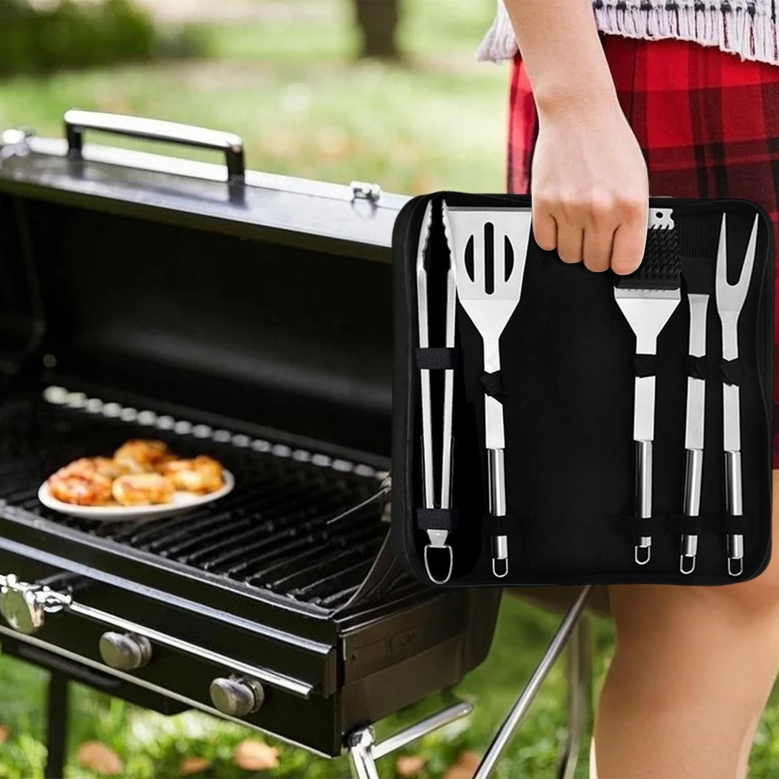 

Marshmallow Roasting Sticks Telescopic Barbecue Forks Retractable Stainless Steel BBQ Forks 5pcs One Size белый