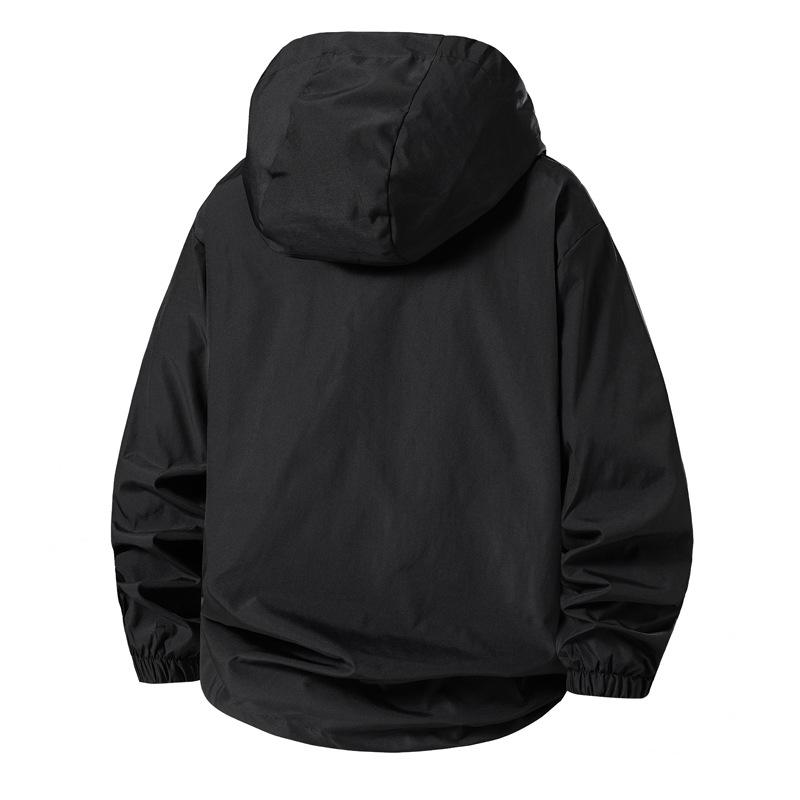 Men's New Jacket Casual and Fashionable Stand Collar Outdoor Sports Jacket Windproof Mountaineering Suit Spring and Autumn Outdoor