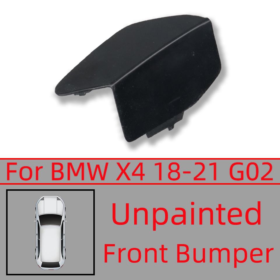 For BMW X4 G02 Normal Model Front Rear Bumper Tow Hook Cover Cap Hauling Shell Lid 2018 2019 2020 2021#51117497095 51127416023
