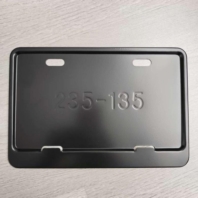Philippine Motorcycle License Plate Frames Universal Aluminum License Plate Holder Accessories A2