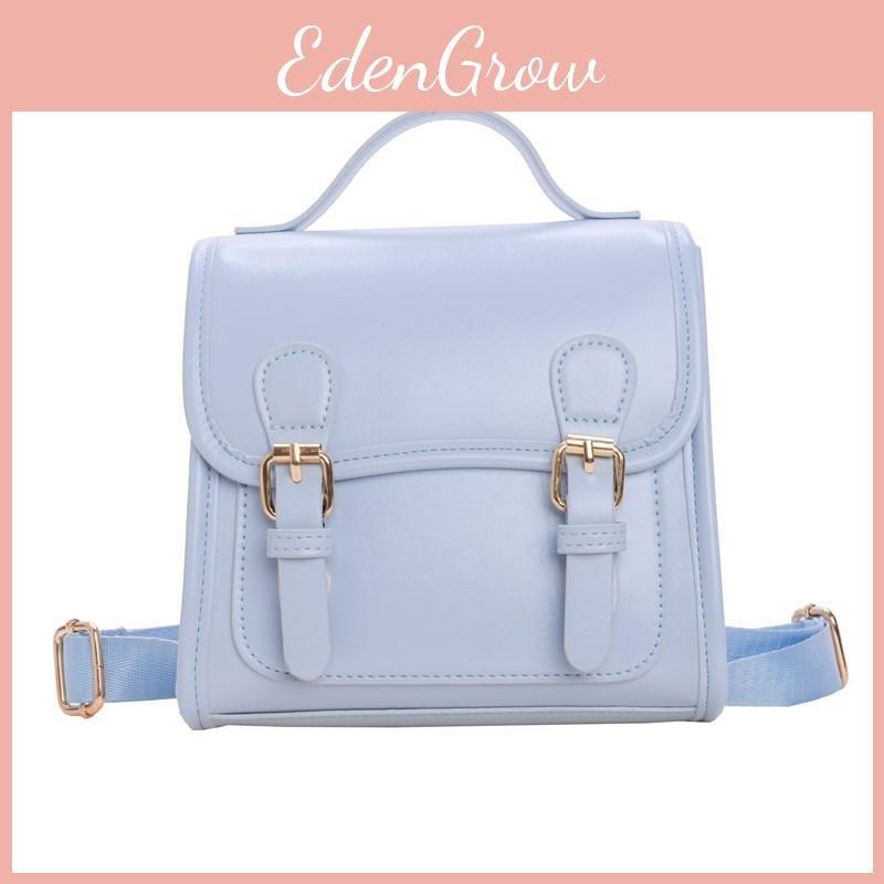 Solid Color Backpack Childrens Casual School Bag Trendy Outdoor Fashion Gift