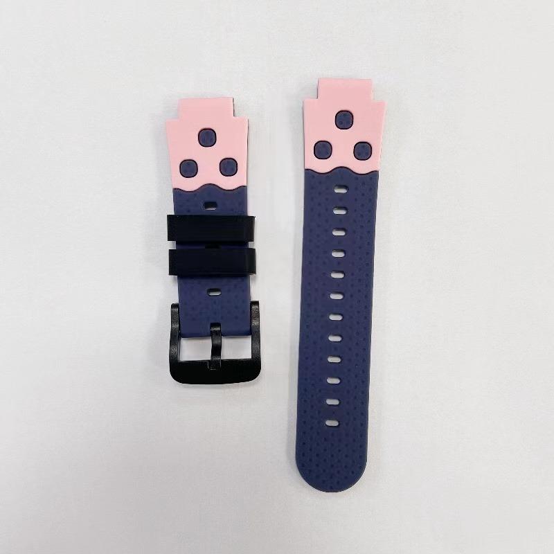 Cinturino di Ricambio in Silicone per Orologio Braccialetto Resistente al Sudore Cinturino Universale per Orologio Telefonico per Bambini Larghezza 15mm