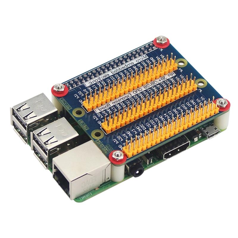 Buy GPIO Adapter Extension Board 3x 40Pin for Raspberry Pi 4 Model B 1 ...